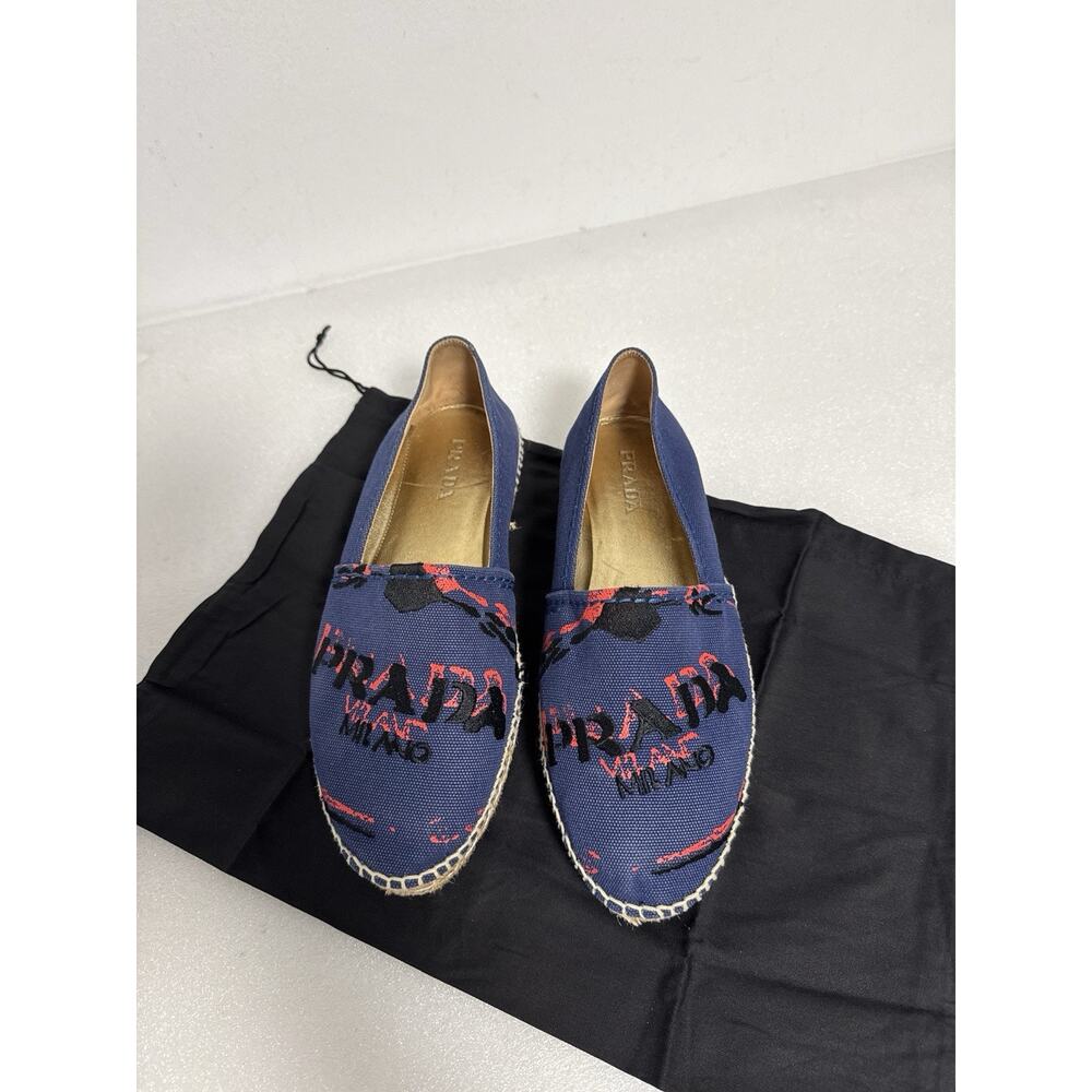Prada Multicolor Espadrille Size 39.5